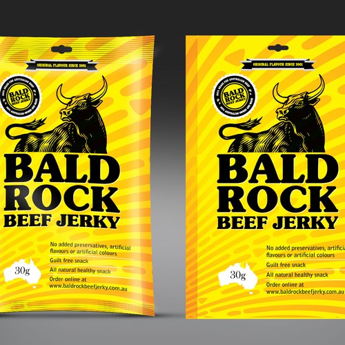 Beef Jerky Packaging/Label Design Design von Rumon79