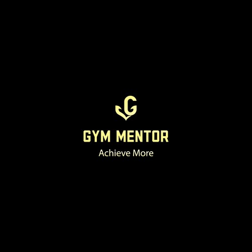 Gym Mentor - LOGO Design by wabs.draw