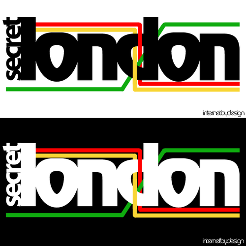 Logo for London's fastest growing website Design by internetbydesign