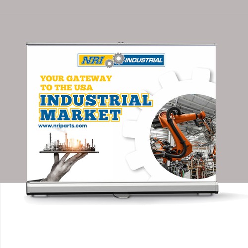 Design a banner for an automation exhibition Design von JobDONE