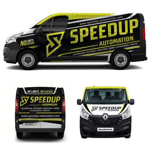 Car, truck or van wrap contest entry by toilter