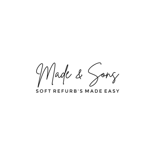 Luxury Meets Ease: Logo & Card Design for Made & Sons Design by xx7xx