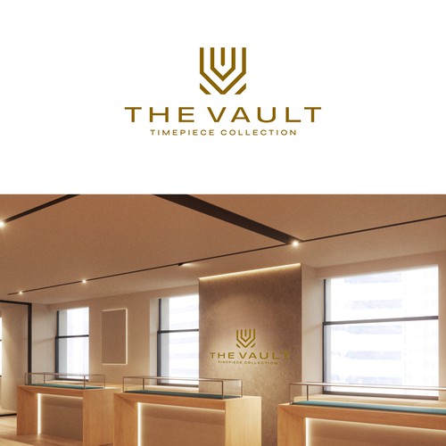 The Vault | Timepiece Collection Logo Contest Design by lesya787