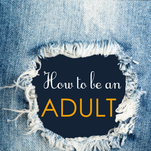 How to Be an Adult Design by Big Big Picture