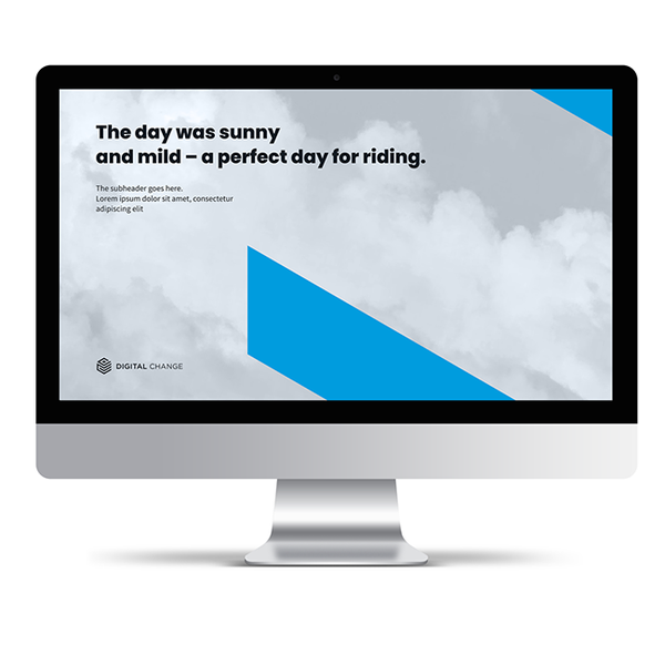 Digital Change PowerPoint Template