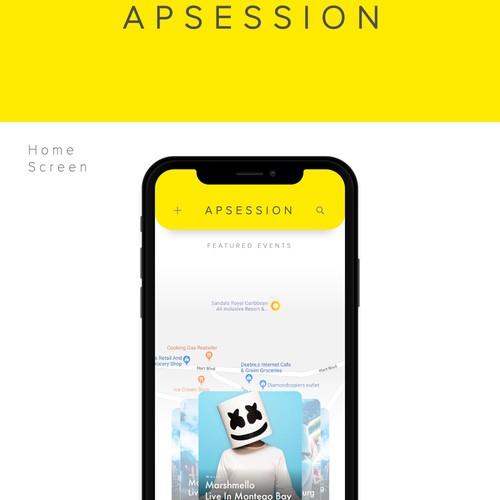 Design UI for awesome event ticketing app! Design by TLS_D™