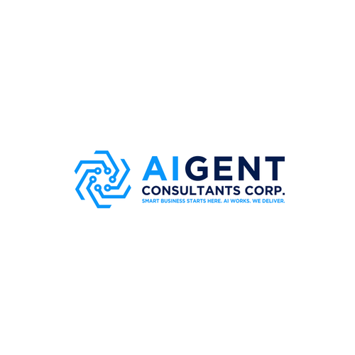 AI Agent Company: Appealing to small to medium sized businesses. Design by Kaleya