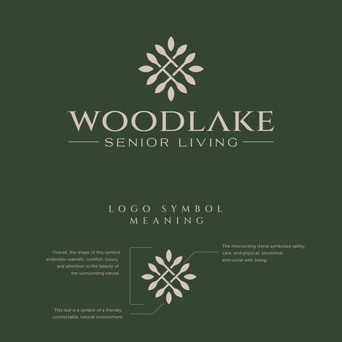 Create an Iconic Logo for Our Senior Living Community - Woodlake Estates Senior Living Design by nasworked