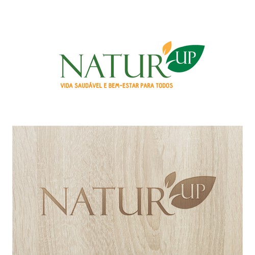 Natur Up - Nova loja de produtos naturais Design by Anna :-)