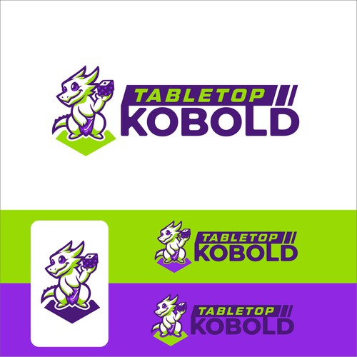 Bring Tabletop Kobold to Life with a Fun, Memorable Logo and Branding Design by Gunsganesh
