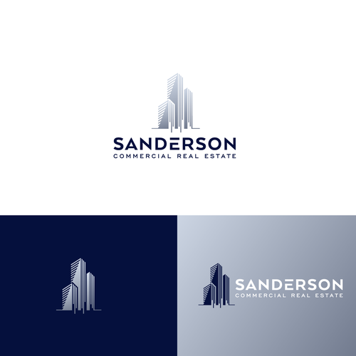 Bring the heat! - Sanderson Commercial Real Estate Logo & Website Design by AnaMaria.Design