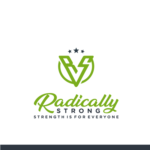 Logo for personal trainer who believes strength should be for everyone Design by Jeck ID