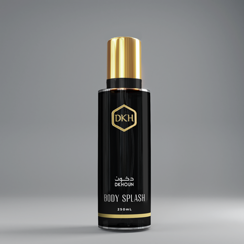 attractive & luxury design for body mist sticker Design by nuke.art