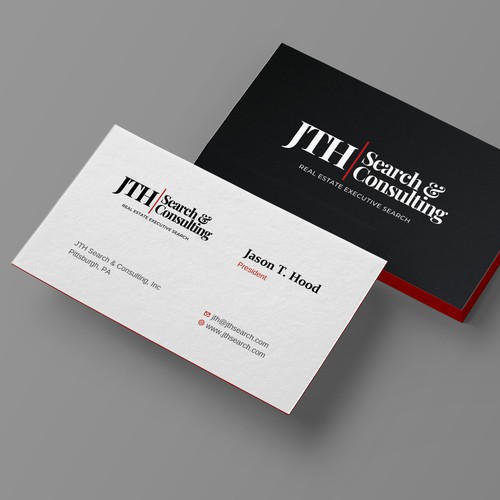 Design Business Card Design for Executive Search Firm di Rakibh