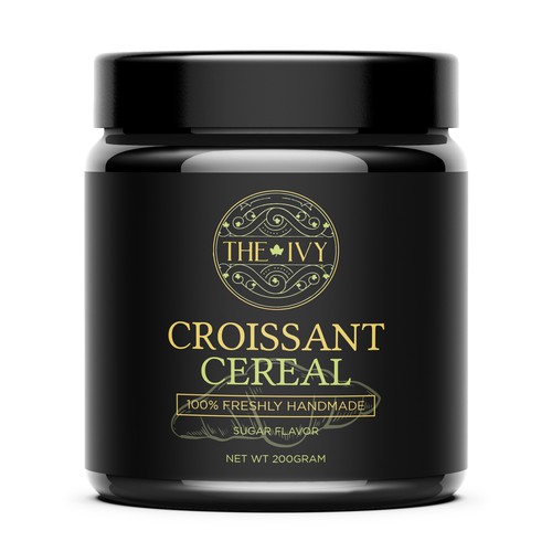 label designs for food (tiny croissant) Design by jansky6