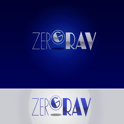 Nice, friendly logo for Zero Grav Design by Ankita Tiwari