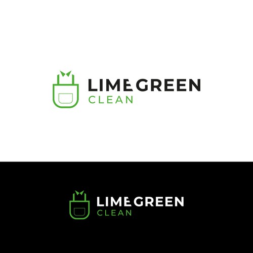 Lime Green Clean Logo and Branding Design by Pikapiedra