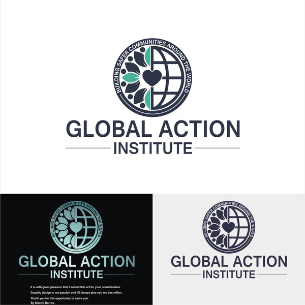 Design by Márcio Barros! titled "Global Action Institute"