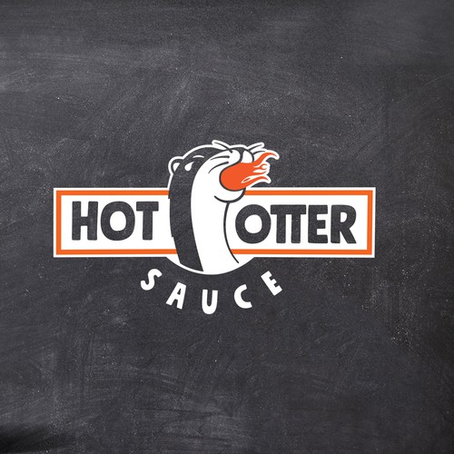 Design a Hot Sauce logo with an Otter Design by ACorso