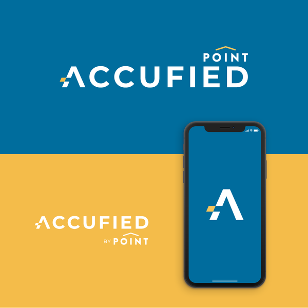 Design by Shayne Hughes titled "Accufied Logo Design"