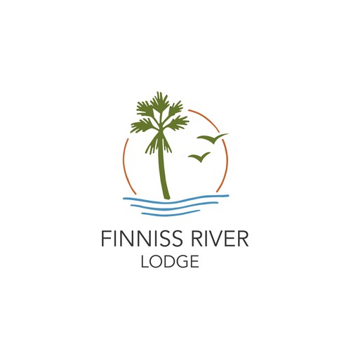 Logo for new Luxury Lodge on a working cattle station in the NT Design by reza ernanda