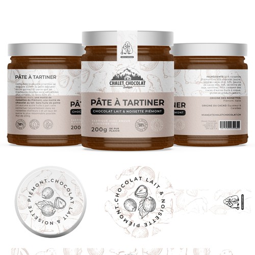 Help us find our new Hazelnut & Chocolate Spread Label Design by Dimario Moretti