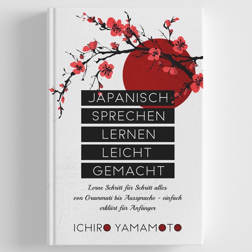 Book Cover: Learning to speak Japanese Design réalisé par AnnyM