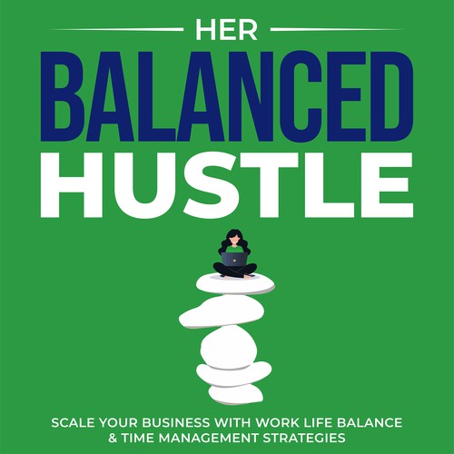 Her Balanced Hustle Cover Art Design by Unboxing Studio