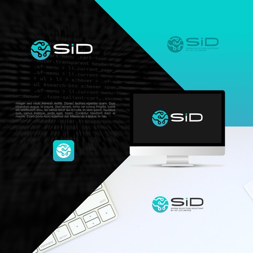 Diseño de SID Logo de Saurio Design