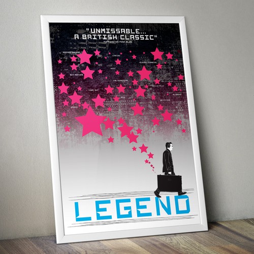 Create your own ‘80s-inspired movie poster! Diseño de ssrihayak