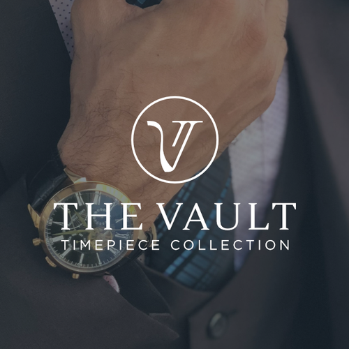 The Vault | Timepiece Collection Logo Contest Design by BrandWorks™