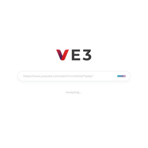 VE3 - Simple Video Downloader Website | Google Style Ontwerp door jezz