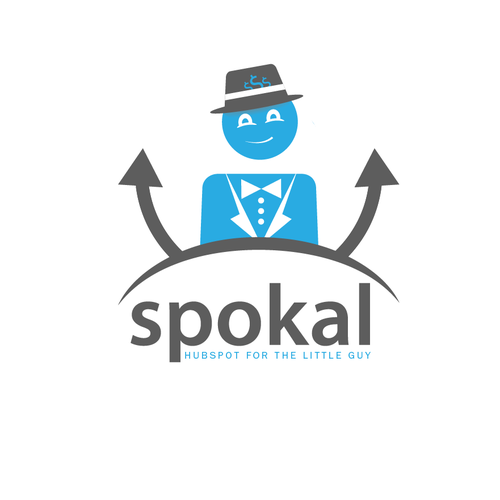 New Logo for Spokal - Hubspot for the little guy! Design by Musique!