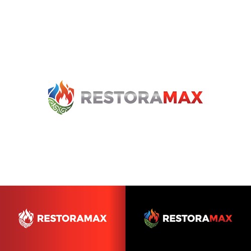 Restoration Company Branding. Design by RADesign ™