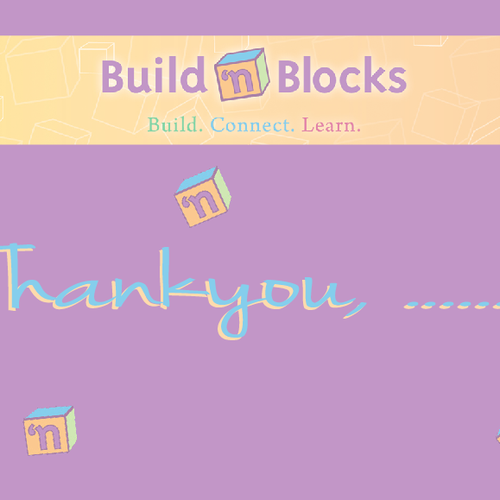 Build n' Blocks needs a new stationery デザイン by dee92
