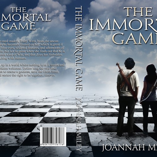 Unique book cover for suspenseful paranormal-romance novel! Design by Chameleonstudio74