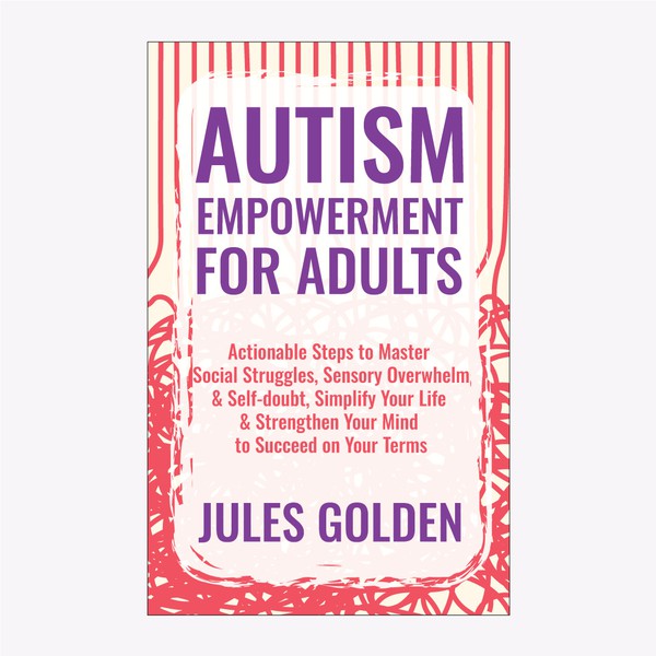 A clean and modern book cover design 