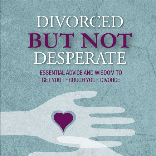 book or magazine cover for Divorced But Not Desperate Diseño de lizzrossi