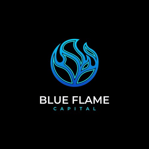 We need a Blue Flame Logo worthy of classic car hood status...but not...really. Design by PointLab