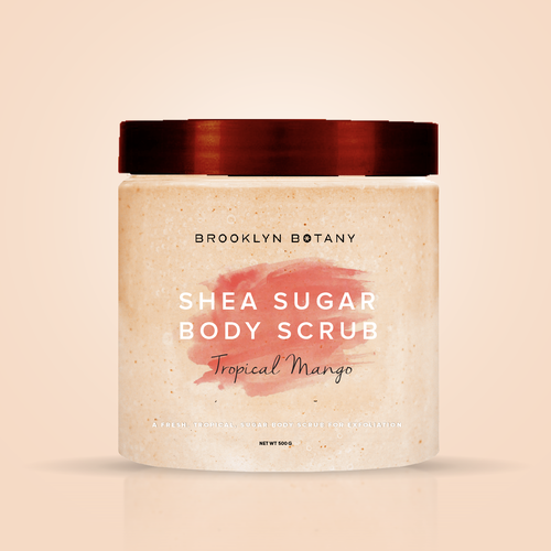 Design  FRESH new packaging for a line of body scrubs Design by jani_1