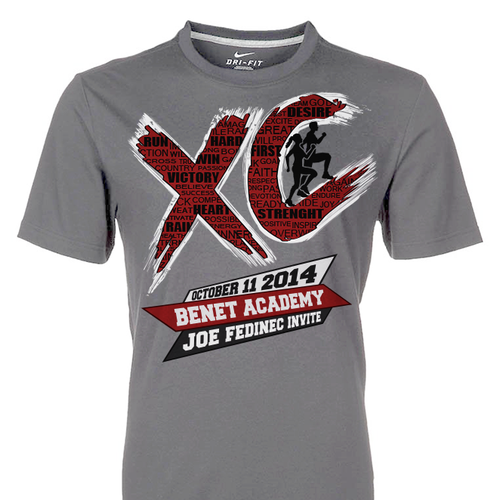 cross country tee shirt