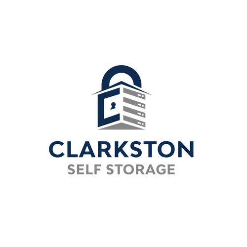 Self Storage Logo | Clarkston Self Storage Design by Rabin ❥❣E