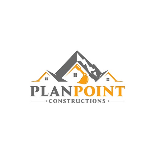 PlanPoint Construction Logo Needs A Remodel Design by Jazie