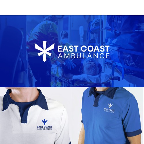 East Coast Ambulance Logo Design by Gaile Caceres