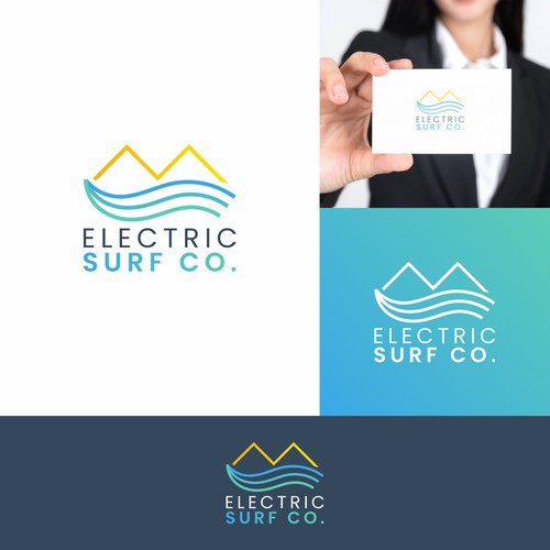 Electric Surf Co - design a fun lifestyle brand! Design by SPECTAGRAPH