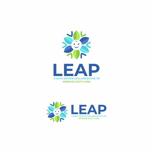 Inspiring logo for a new collaboratory to improve healthcare for young children Design by colorworks™