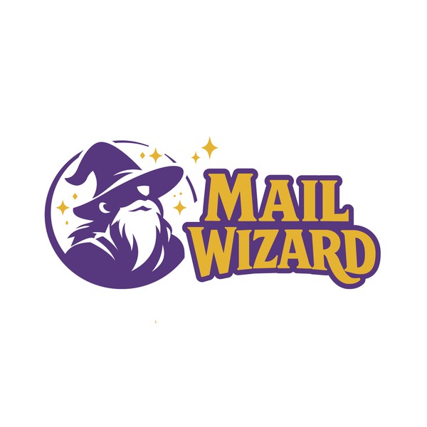 MAIL WIZARD Logo design