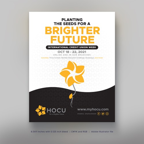 Design a Stunning Event Flyer for Credit Union Design by P I X 3 L