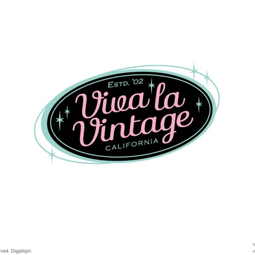 Update logo for Vintage clothing & collectibles retailer for Viva la Vintage Design por Diggitigirl ♥