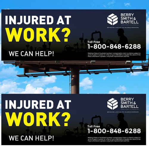 Law Firm Billboard Design by Designer Group